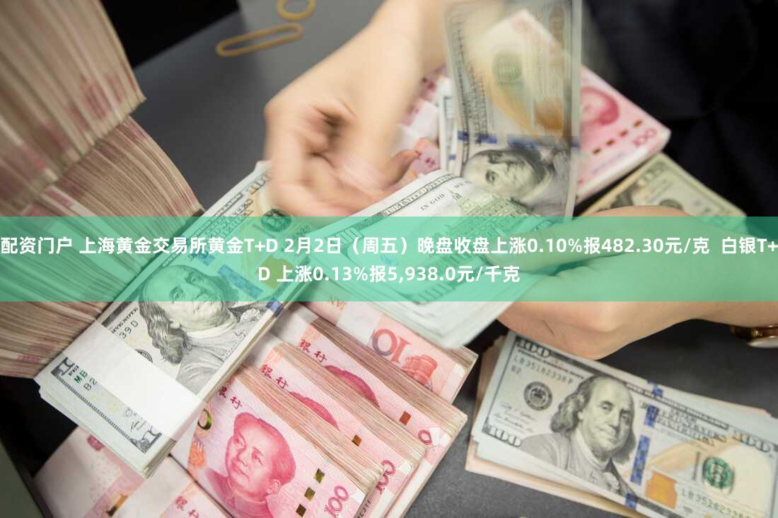 配资门户 上海黄金交易所黄金T+D 2月2日（周五）晚盘收盘上涨0.10%报482.30元/克  白银T+D 上涨0.13%报5,938.0元/千克