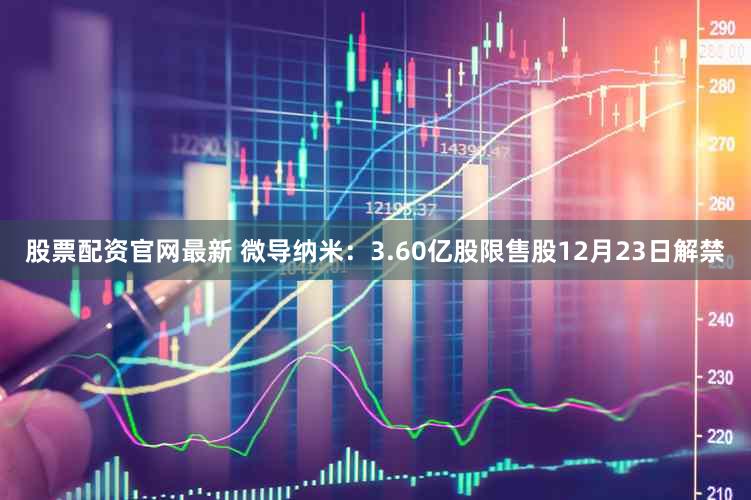 股票配资官网最新 微导纳米:3.60亿股限售股12月23日解禁