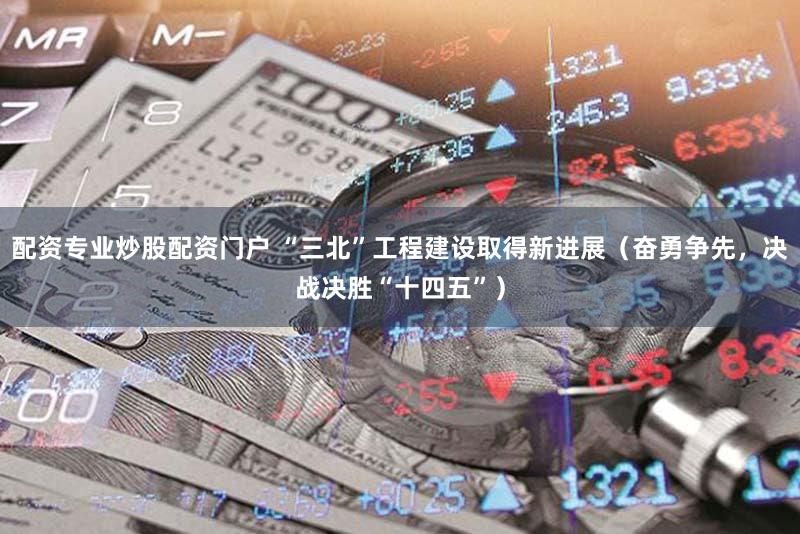 配资专业炒股配资门户 “三北”工程建设取得新进展（奋勇争先，决战决胜“十四五”）