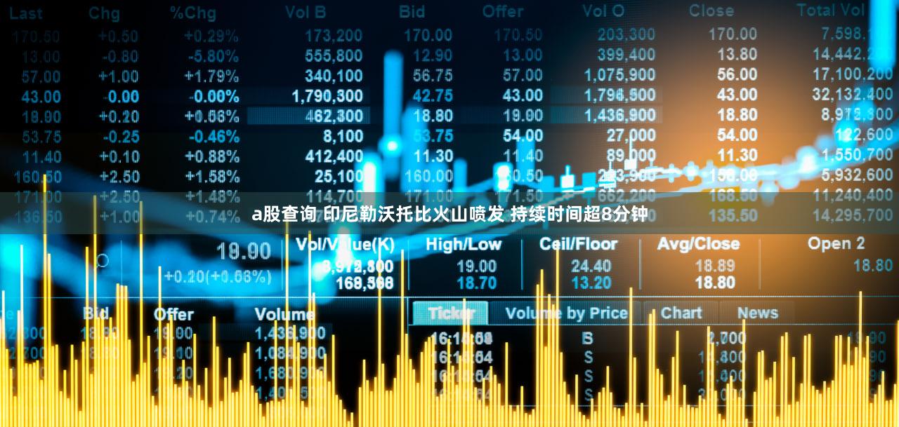 a股查询 印尼勒沃托比火山喷发 持续时间超8分钟